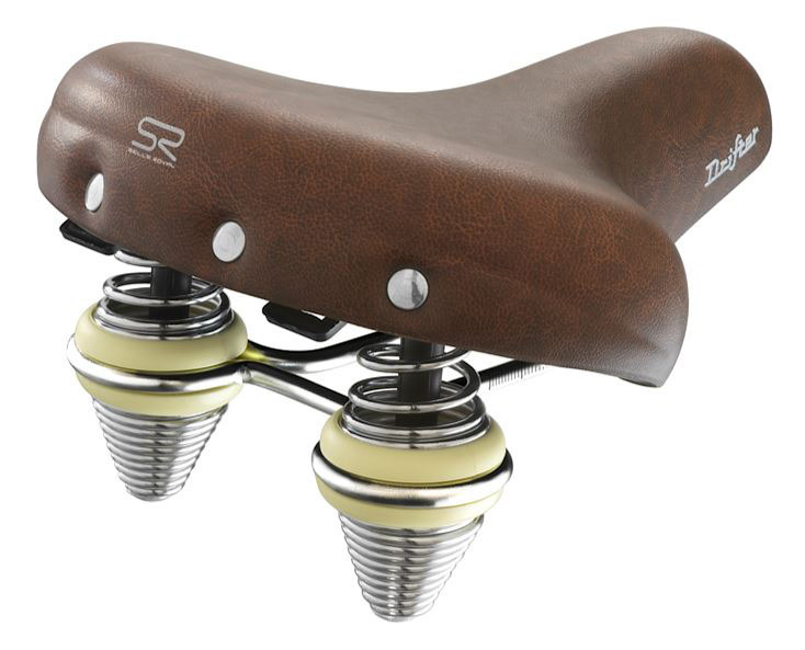 Selle Royal City Sattel Drifter small Relaxed 90° braun L251 x  B221mm / 995 g Unisex Mo