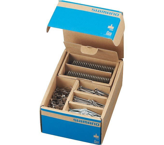 Shimano Scheibenbremsbeläge B05S-RX Resin EBPB05SRXBS Montageverpackung a 25 Paar