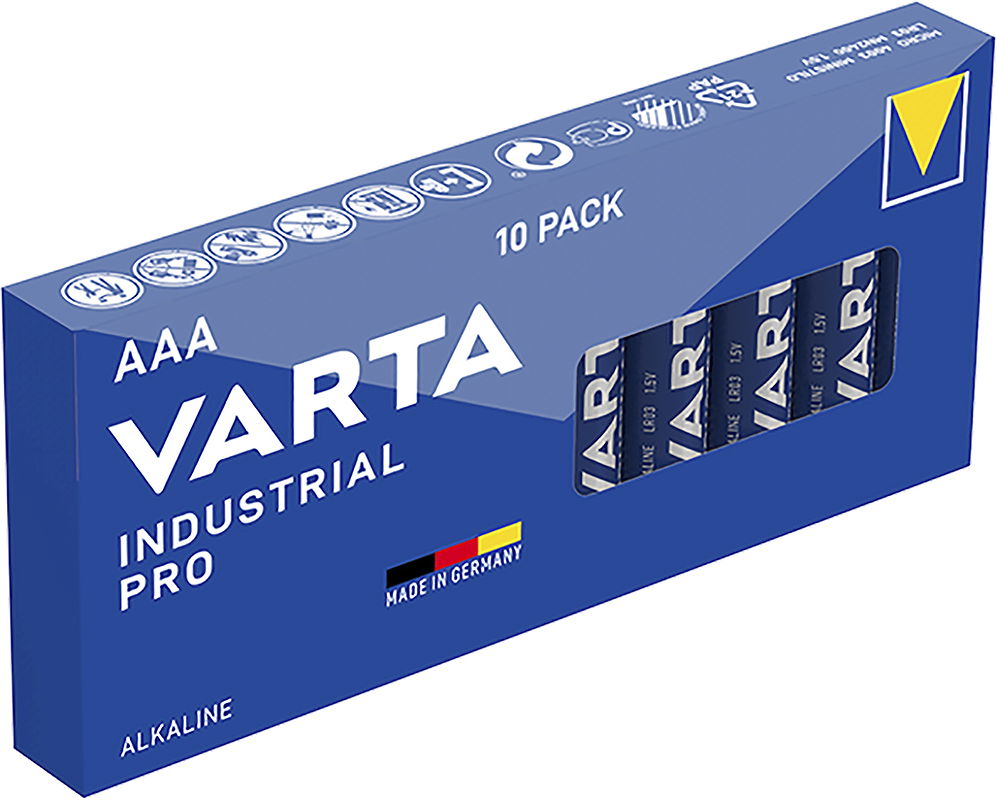 VARTA Batterie AAA (Micro) Industrial Pro 4003 1260 mAh 1,5 V