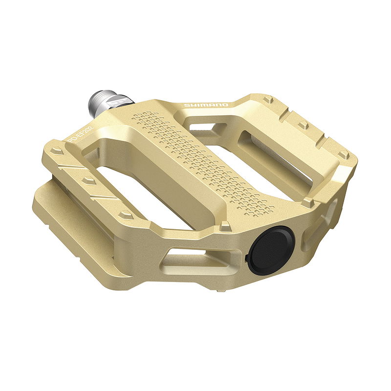 Shimano Plattformpedal PDEF202 gold EPDEF202K SB-Verpackung