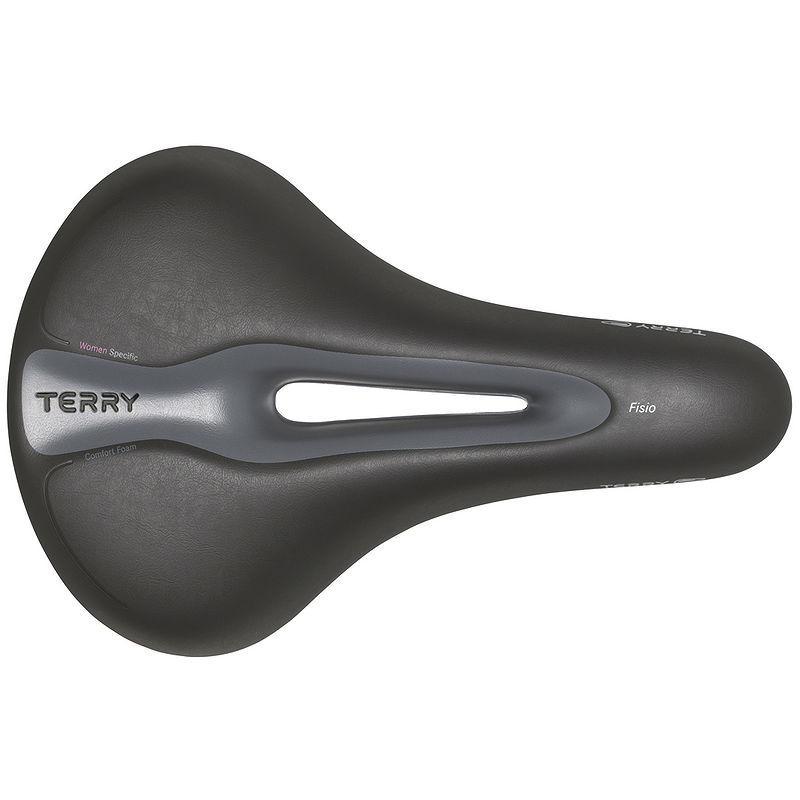 Terry Trekking Sattel Fisio Touring schwarz L260 x  B173 mm / 485 g Damen