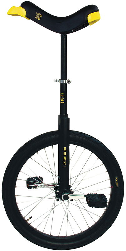 QU-AX Einrad Luxus 20" schwarz