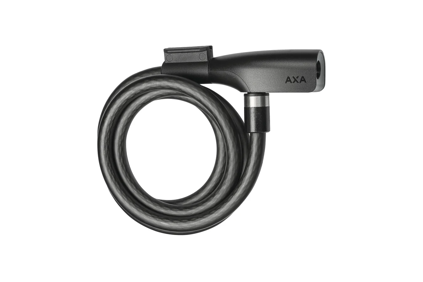 AXA Spiralkabelschloss Resolute  10 mm mattschwarz 150 cm