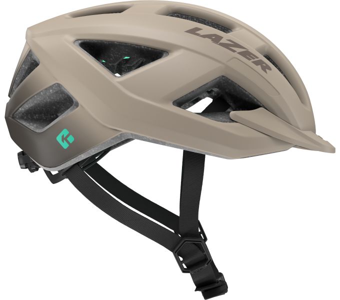 LAZER Helm Cerro KinetiCore Freizeit Matte Taupe (L) 58-61 cm