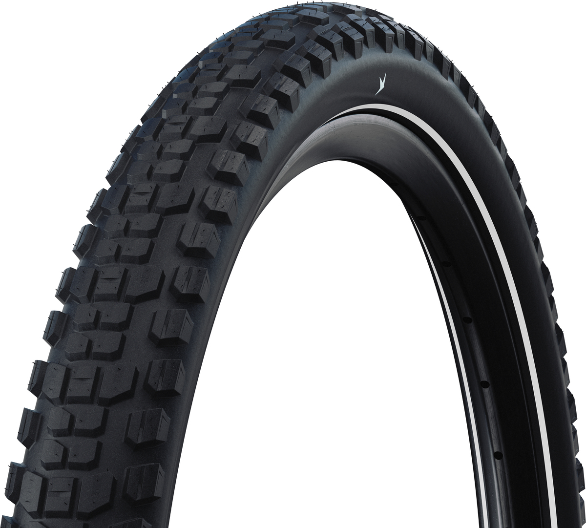 DRAHTREIFEN HYBRID JOHNNY WATTS PLUS SCHWALBE Line GREEN 70-584 Schwarz/Reflex