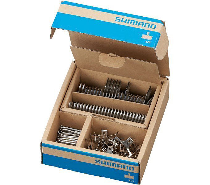 Shimano Scheibenbremsbeläge G05A-RX Resin EBPG05ARXBS Montageverpackung a 25 Paar