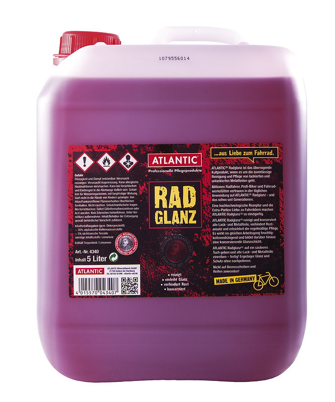 ATLANTIC Fahrradreiniger Radglanz 5 l Kanister