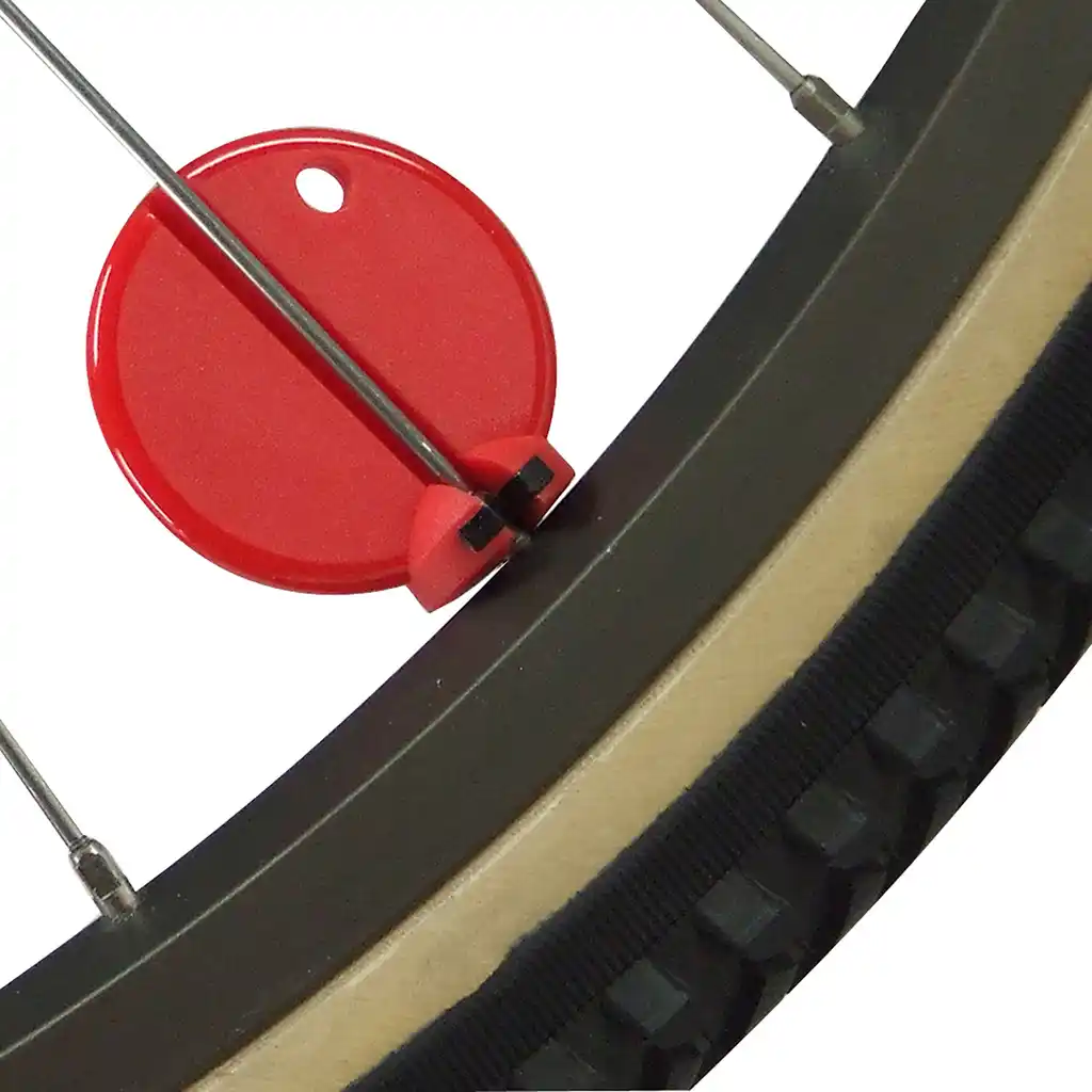KLICKfix Speichenspanner Spokey 3,25 mm / Ø 2,1 mm Einzelverpackung rot