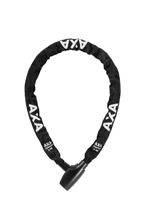 AXA Kettenschloss Absolute 5 mm schwarz 90 cm