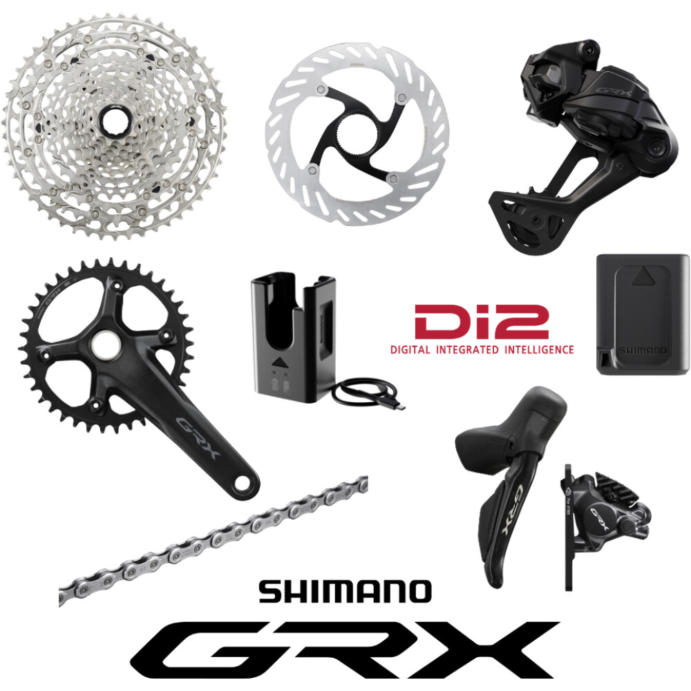 Gruppe GRX RX717 Di2 12 Fach, 165 mm, 38Z., RX610
