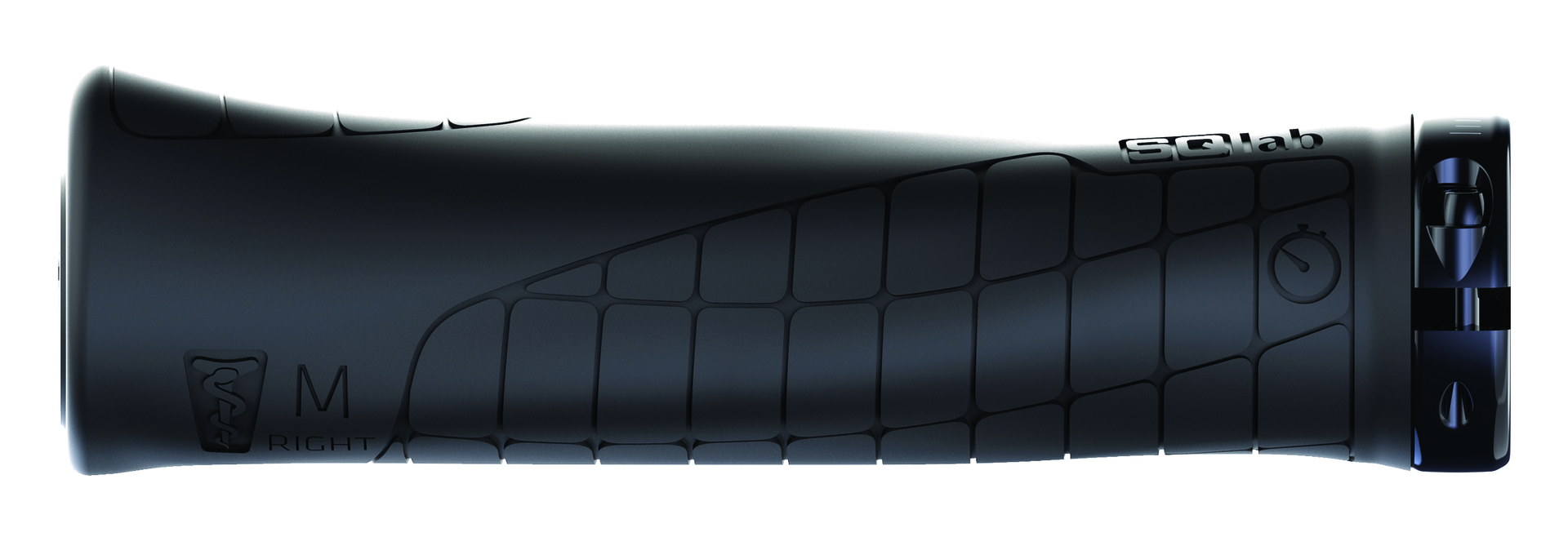 SQlab Lenkergriff 711 Tech & Trail 2.0 schwarz L (Umfang 112 mm) 134,8/134,8 mm