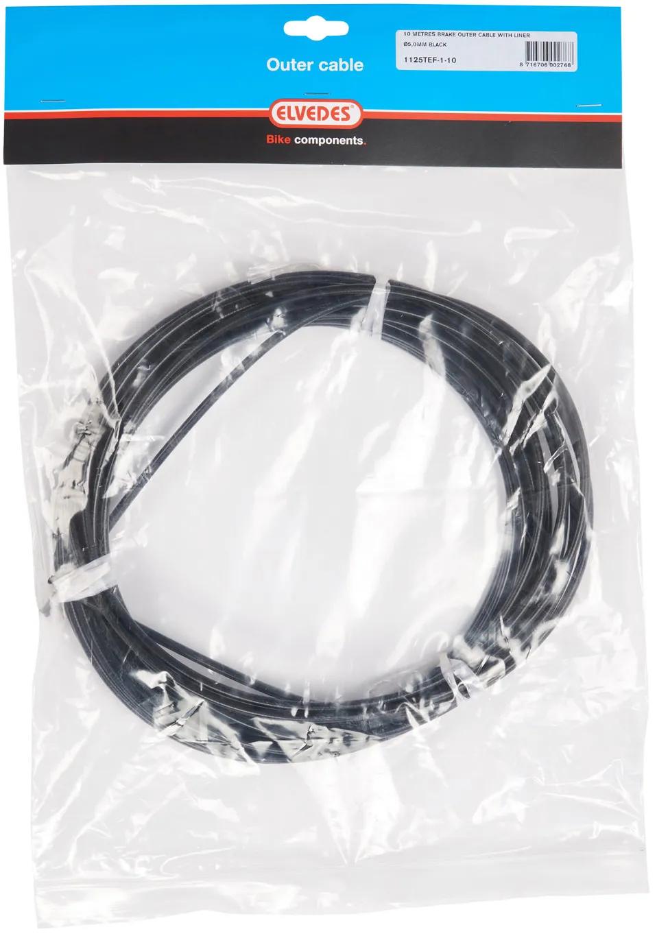 ELVEDES BREMSAUSSENHÃLLE 10M SCHWARZ M.INLINER 4,9