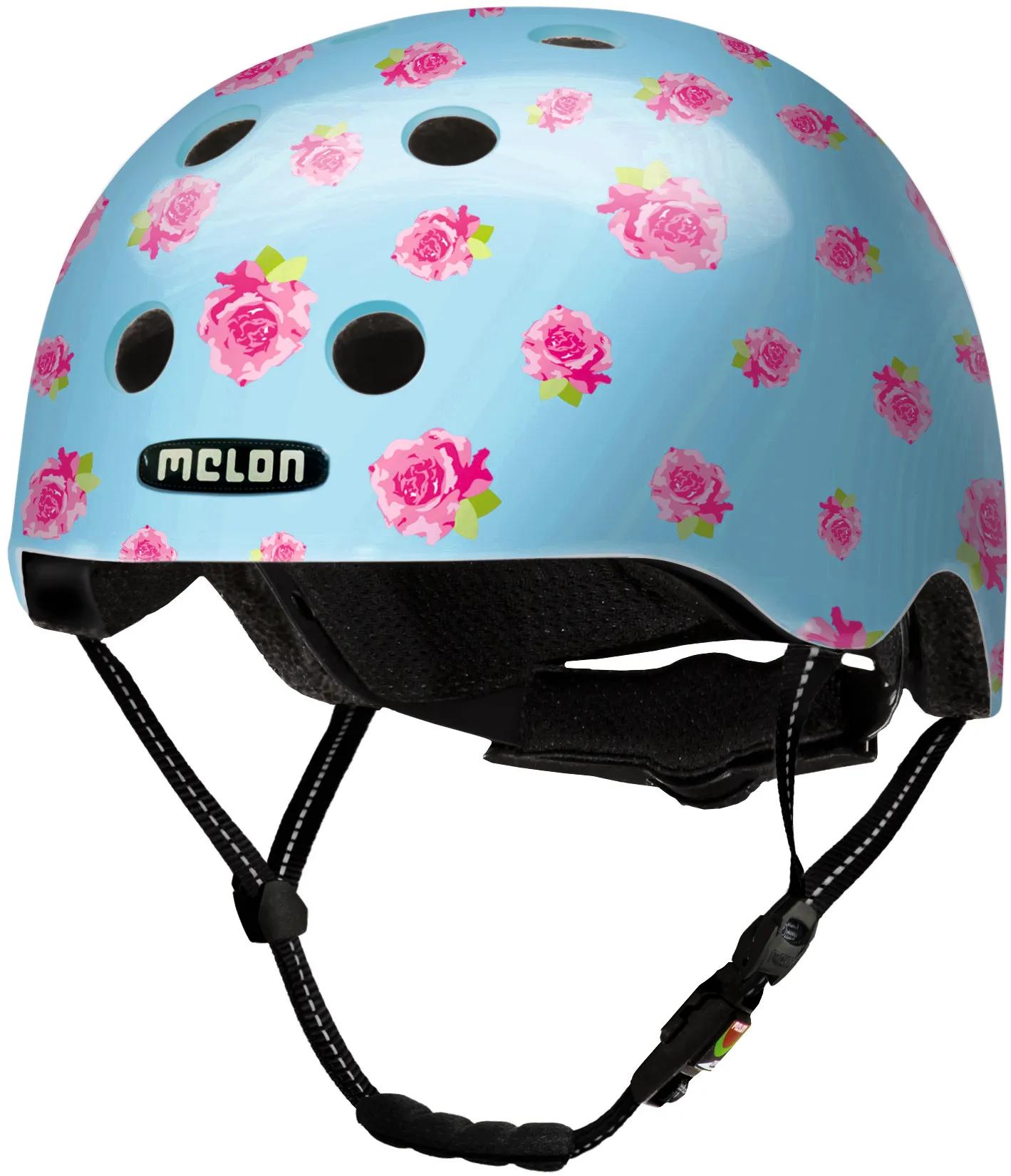 MELON HELM URBAN ACTIVE FLYING ROSES GR.M-L