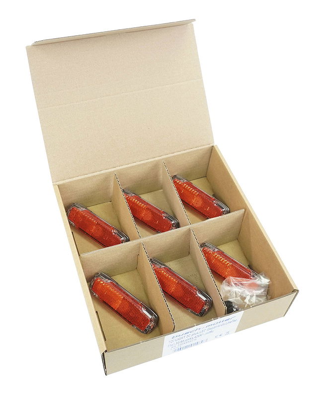 B&M LED-Dynamorücklicht Toplight 2C Variobolzen 50/80mm 326ASK-02 Werkstattverpackung
