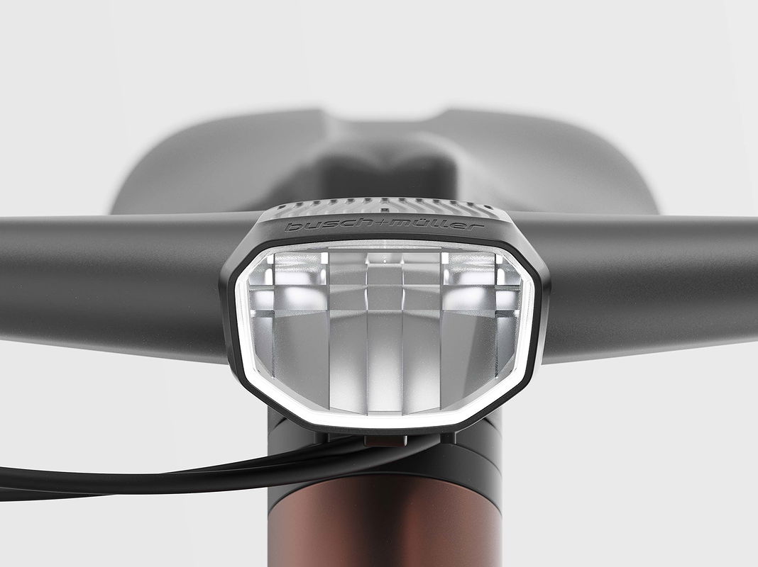 B&M E-Bike LED Scheinwerfer Lumotec Briq-M E schwarz 150 Lux 154R12TS-01