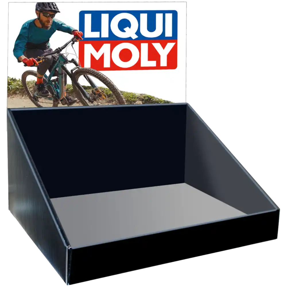 LIQUI MOLY  Thekendisplay Bike unbestückt  schwarz