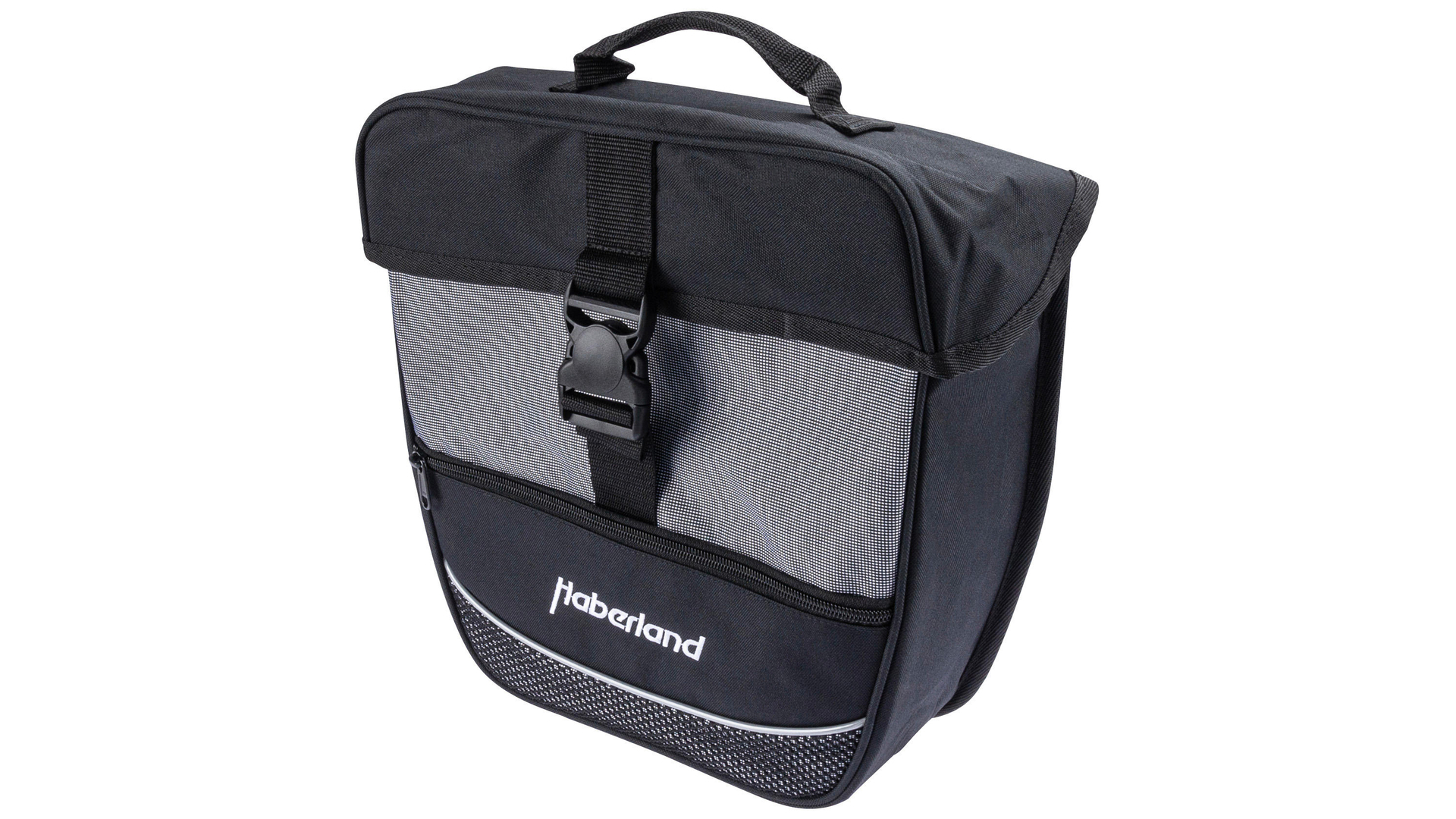 EINZELPACKTASCHE HABERL. 12,5L SCHWARZ/SILBER
