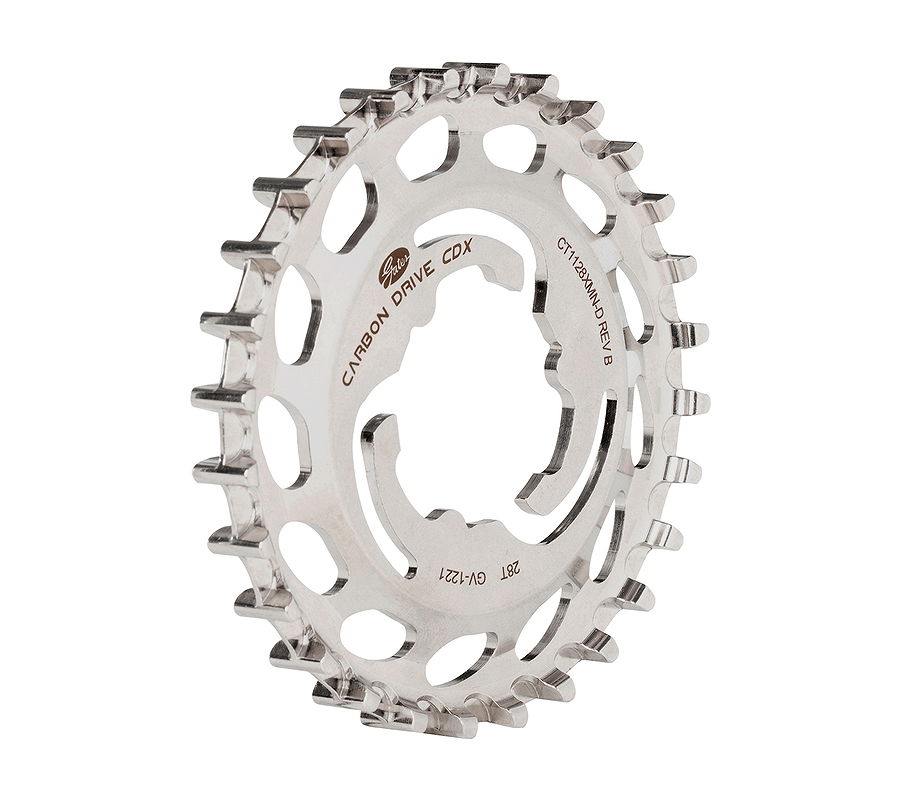 Gates Riemenscheibe CDX Shimano Alfine DI2 (hinten) silber     28 Zähne