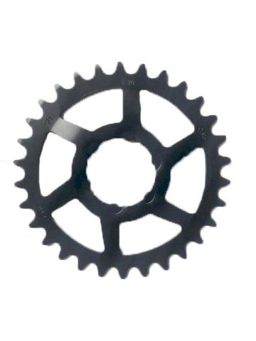 KMC Steckzahnkranz gekröpft für Shimano 5-Gang schwarz  1/2" x 1/8"  30 Zähne