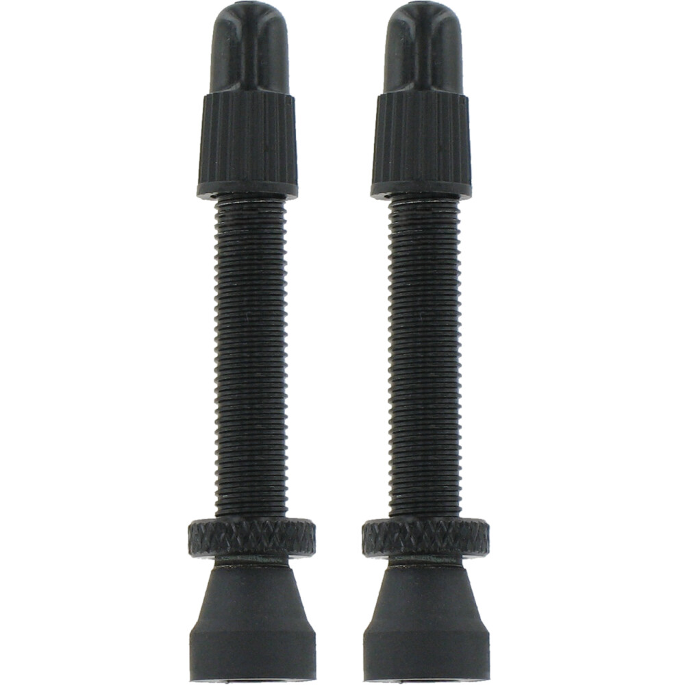 2 Stk. Tubeless-Ventil RP-44511 44 mm Schwarz