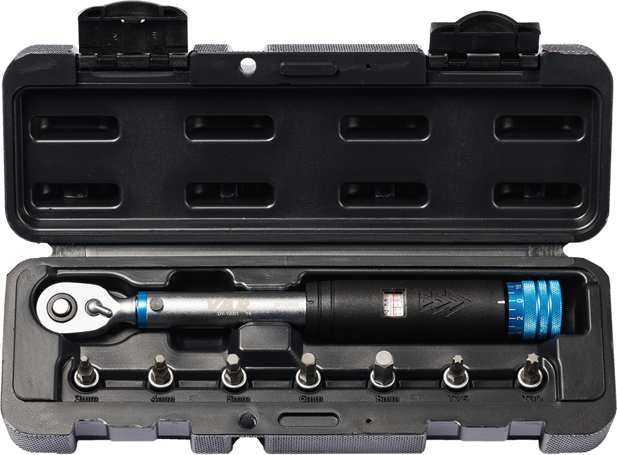 VAR DREHMOMENTSCHLÜSSEL 1/4" 4-20NM DV-10001
