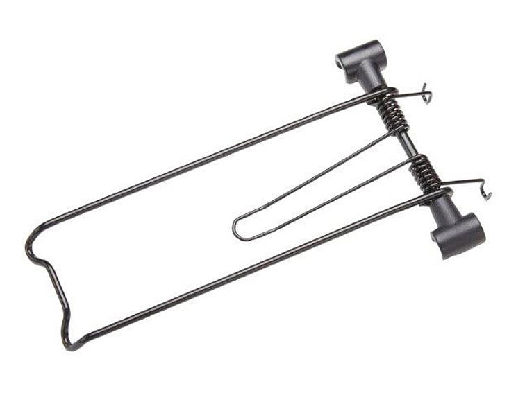 Racktime Federklappe Clampit Schwarz für Lightit, Lightit Touren