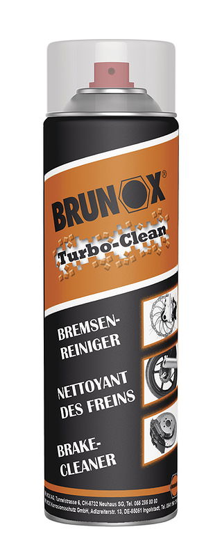 BRUNOX Bremsen & Teile Reiniger Turbo-Clean 500 ml Sprühdose