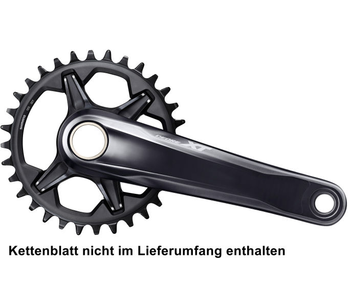 Kurbelgarnitur DEORE XT FC-M8120-1 12-fach 170 mm ohne Kettenblatt