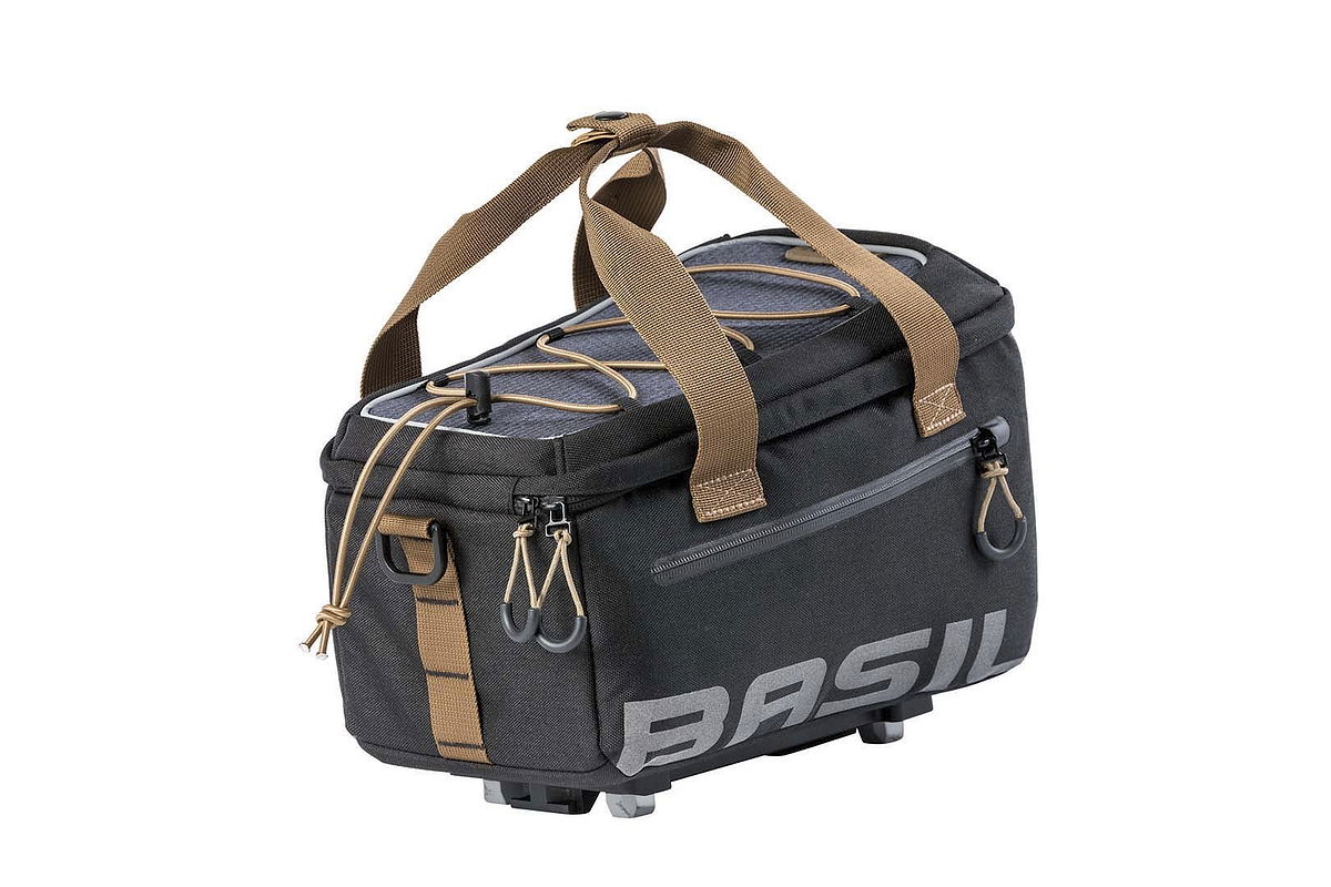 Basil Gepäckträgertasche Miles Trunkbag MIK 2.0 dunkelgrau