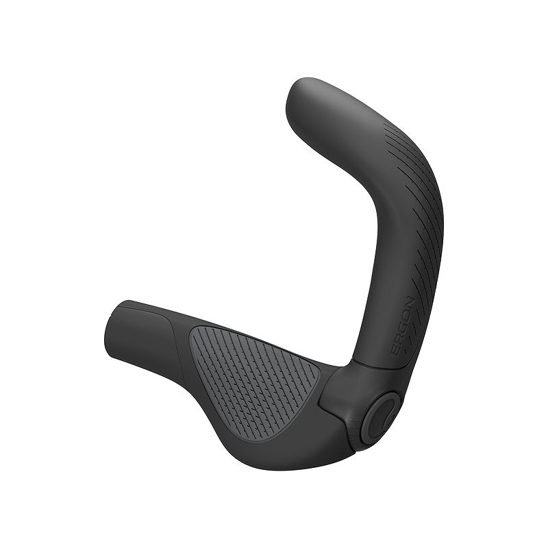 Ergon Lenkergriff GP5 Evo-S mit Bar Ends schwarz/grau Large lang/lang regular