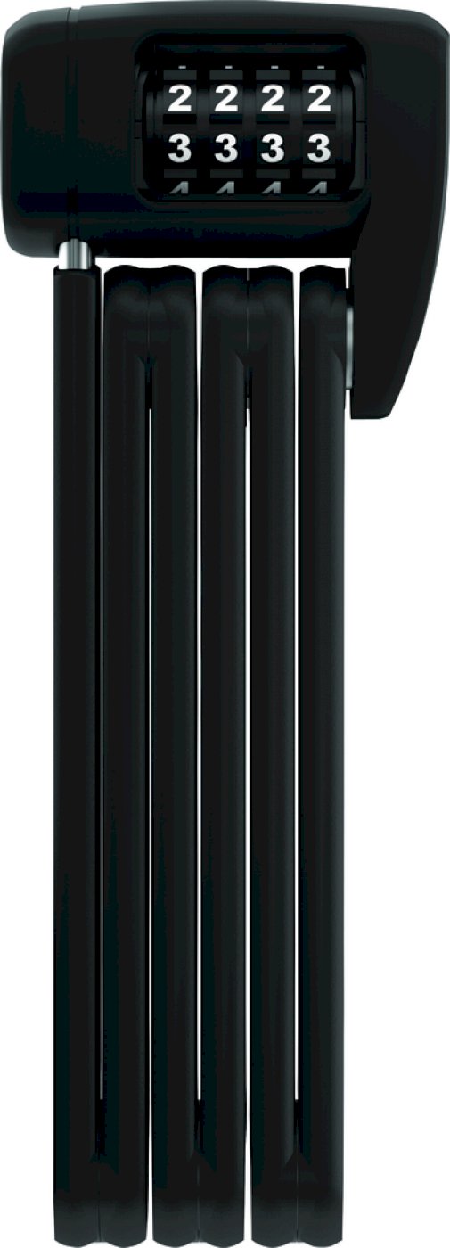 ABUS Zahlen-Faltschloss Bordo Combo Lite 6055C/85 BK SH schwarz/grau 85 cm
