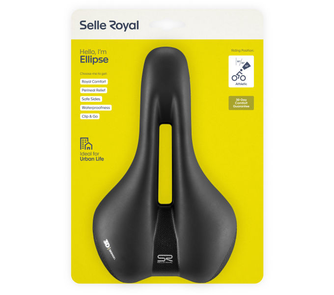 Selle Royal Fahrradsattel Ellipse Athletic Unisex