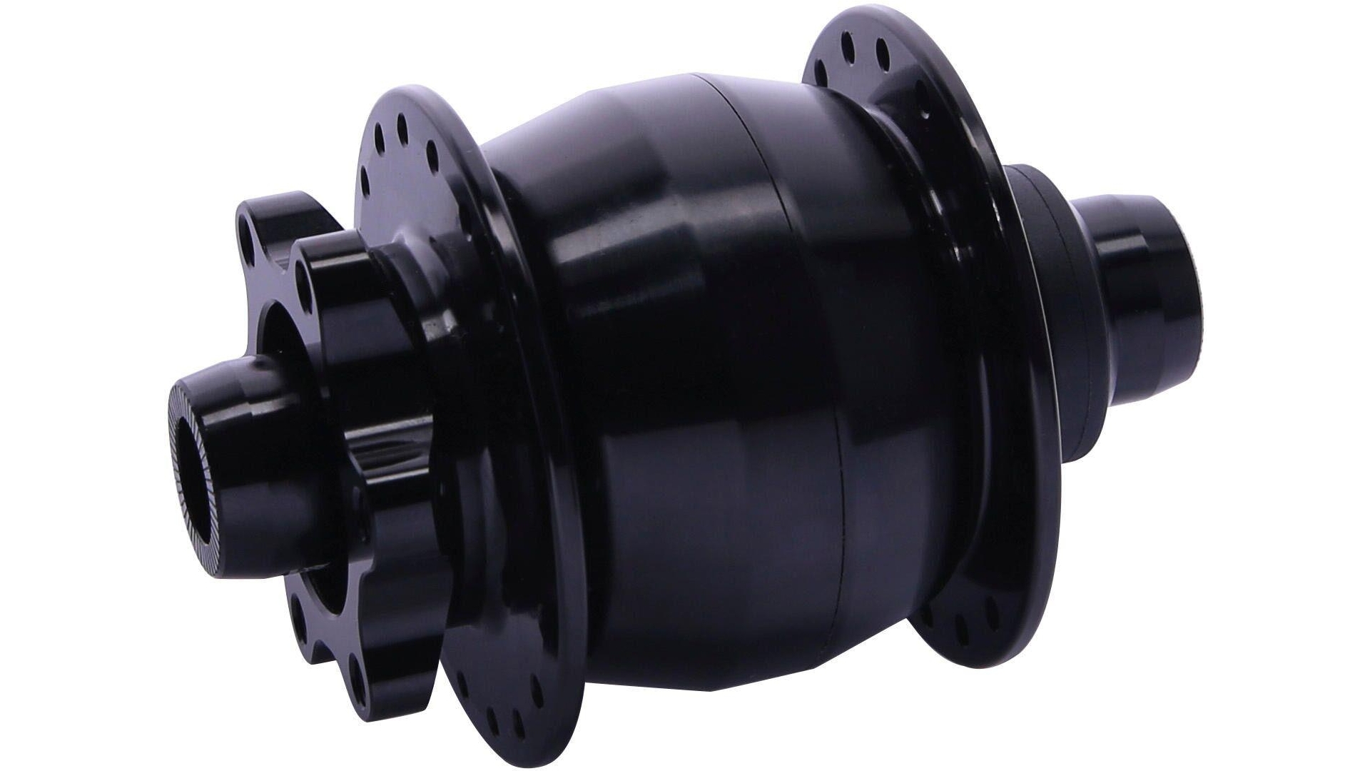 CONTEC Nabendynamo "Powerhouse Hub 2+" 36L. SCHWARZ