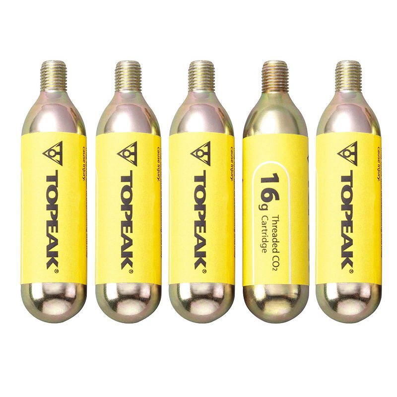 Topeak CO2 Luftkartusche 16 Gramm messing