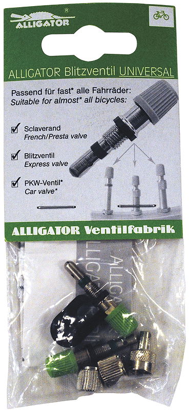 ALLIGATOR Blitzventil Universal SB-Verpackung