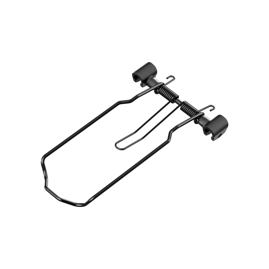 Racktime Federklappe Clampit 2.0 Kid`n`Carry schwarz