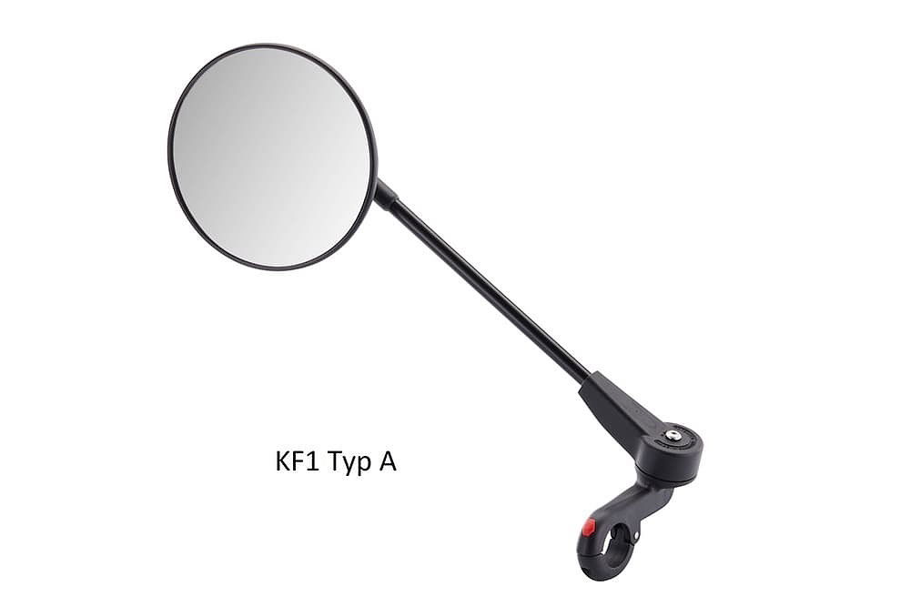 Krampe Lenkerspiegel KF1 Typ A, klappbar Lenkeraußenklemmung, links