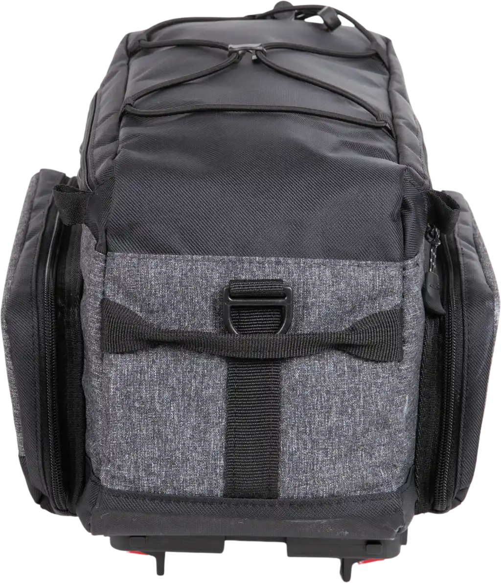 Norco Danbury Gepäckträgertaschen mit KLICKfix UniKlip 2 Adapter grau / schwarz
