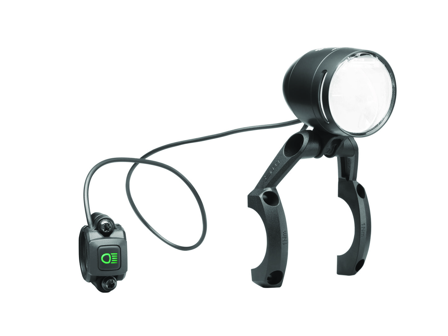 B&M E-Bike LED Scheinwerfer Lumotec IQ-XS High Beam schwarz 100 Lux 167HRU65-01