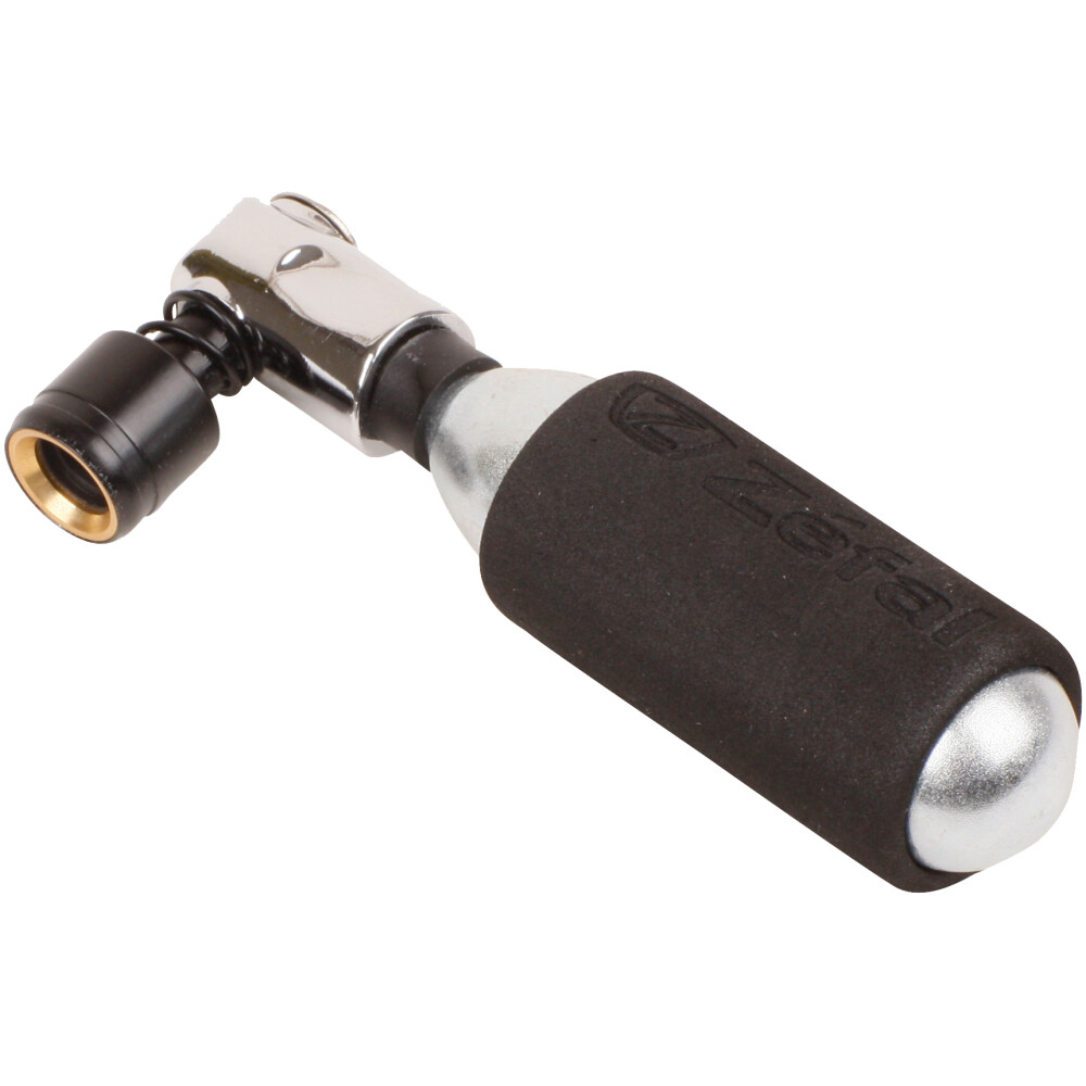 CO₂-Miniluftpumpe EZ Big Shot Silber/Schwarz
