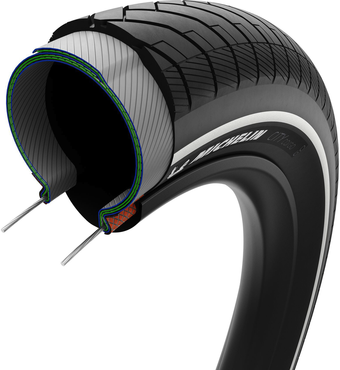 DRAHTREIFEN CITY CARGO Comp MAGI-X 55-406 Schwarz/Reflex