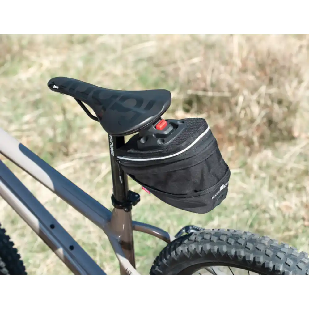 KLICKfix Bikepack Sport Expandable Satteltasche schwarz