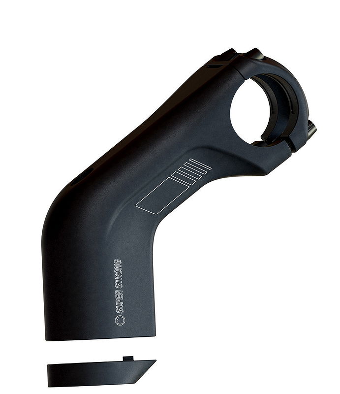 by.schulz Ahead-Vorbau Alpha 35° SDS 95 mm schwarz-matt 31,8 mm 1 1/8" 35°