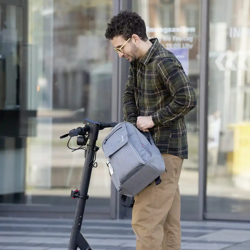 KLICKfix Freepack City Rucksack grau