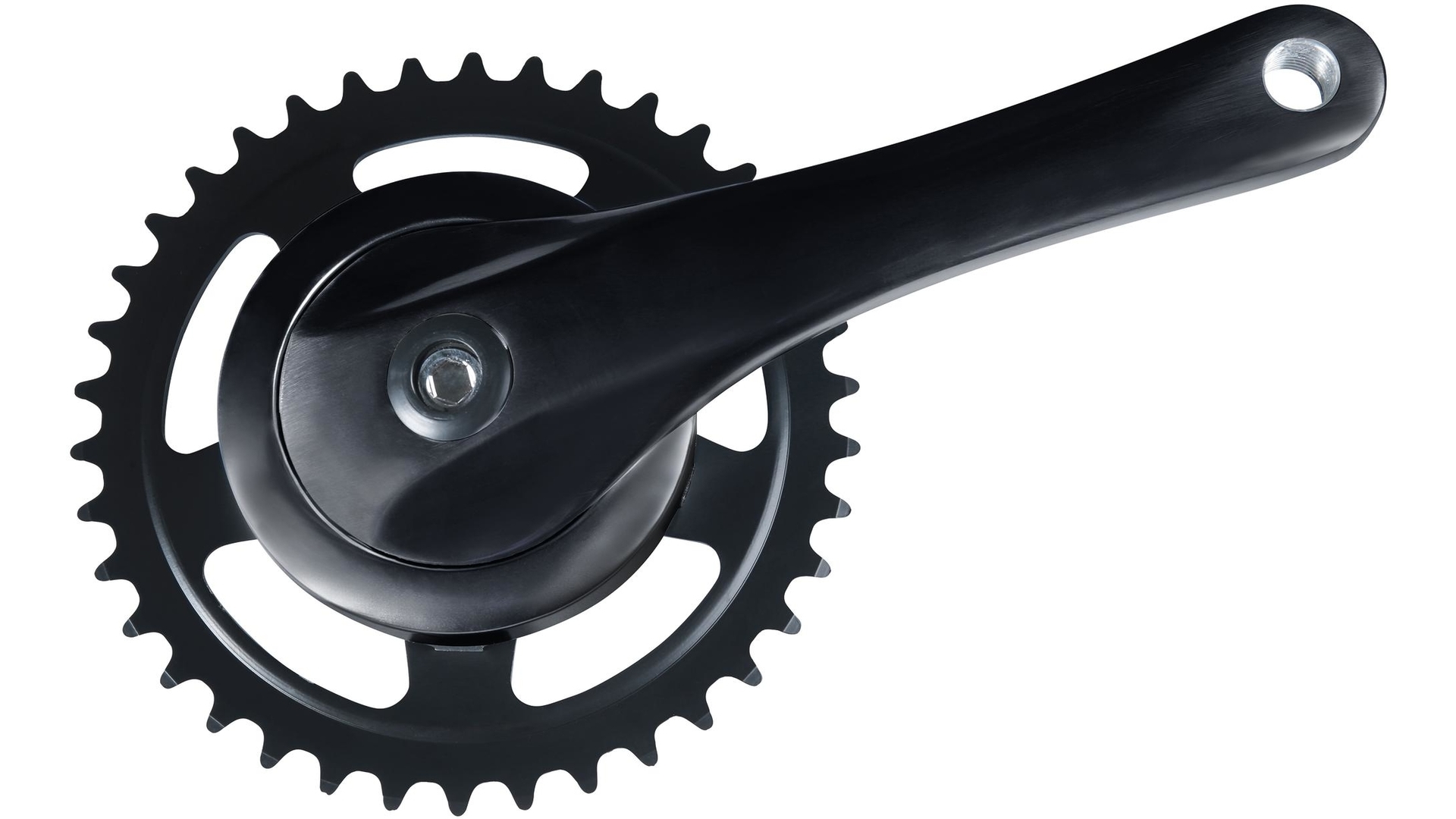 KRG MP "ROCK" ALU/STAHL 170MM,38Z. SCHWARZ