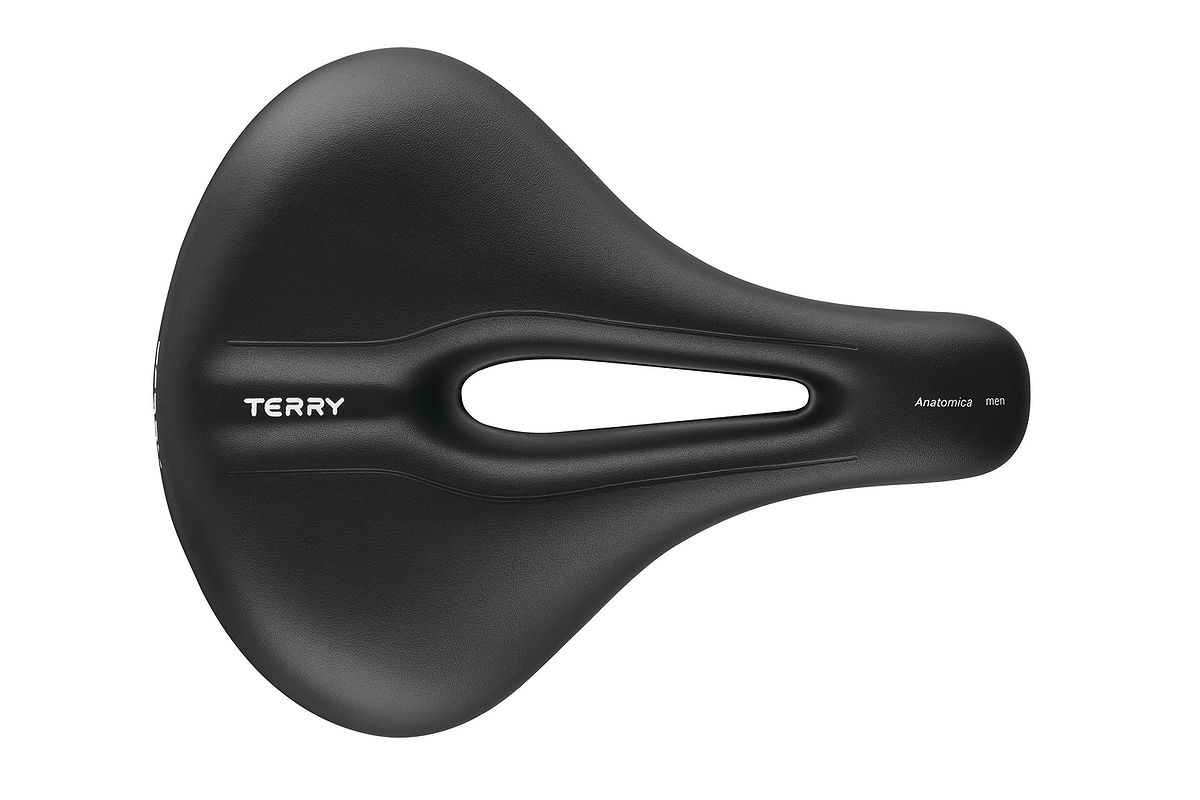 Terry City Sattel Anatomica Touring schwarz L266 x  B220 mm / 575 g Herren