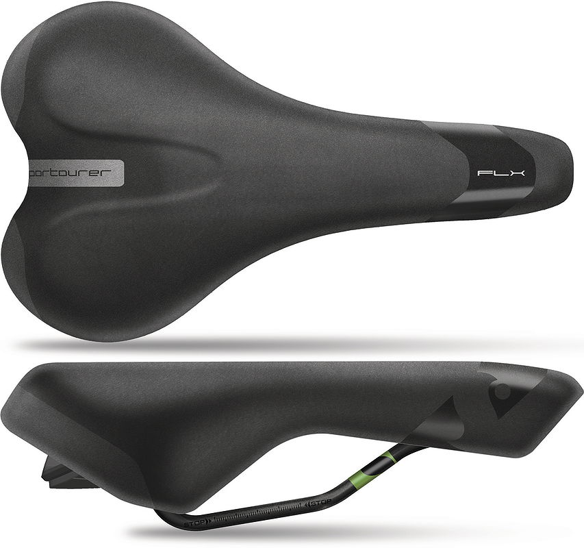 Sportourer Trekking Sattel FLX Moderate  L270 x B160 mm / 405 g Herren SB-Verpack