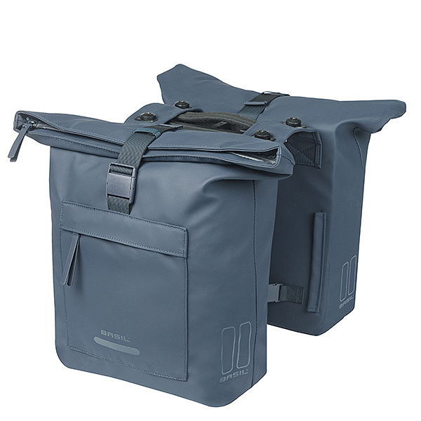 Basil Doppelpacktasche Brooklyn MIK 2.0 navy