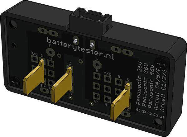 Batterytester Adapter für Flyer Panasonic Vollblut AT00064