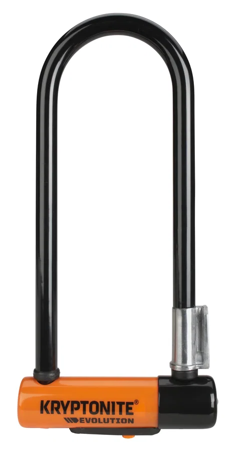 KRYPTONITE Bügelschloss Evolution Mini-9 13 mm schwarz/orange 305 mm